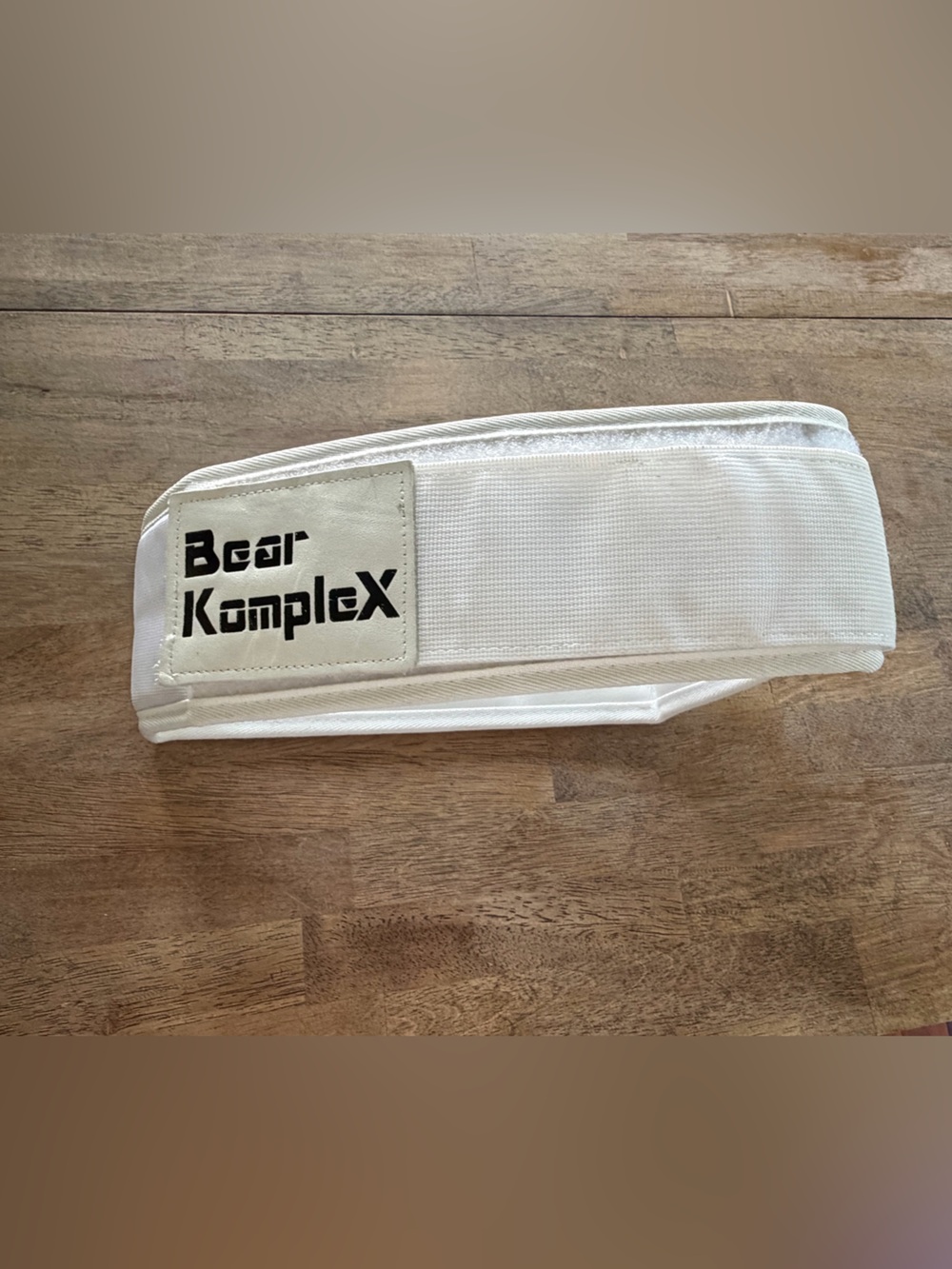 White Training Belt for Women